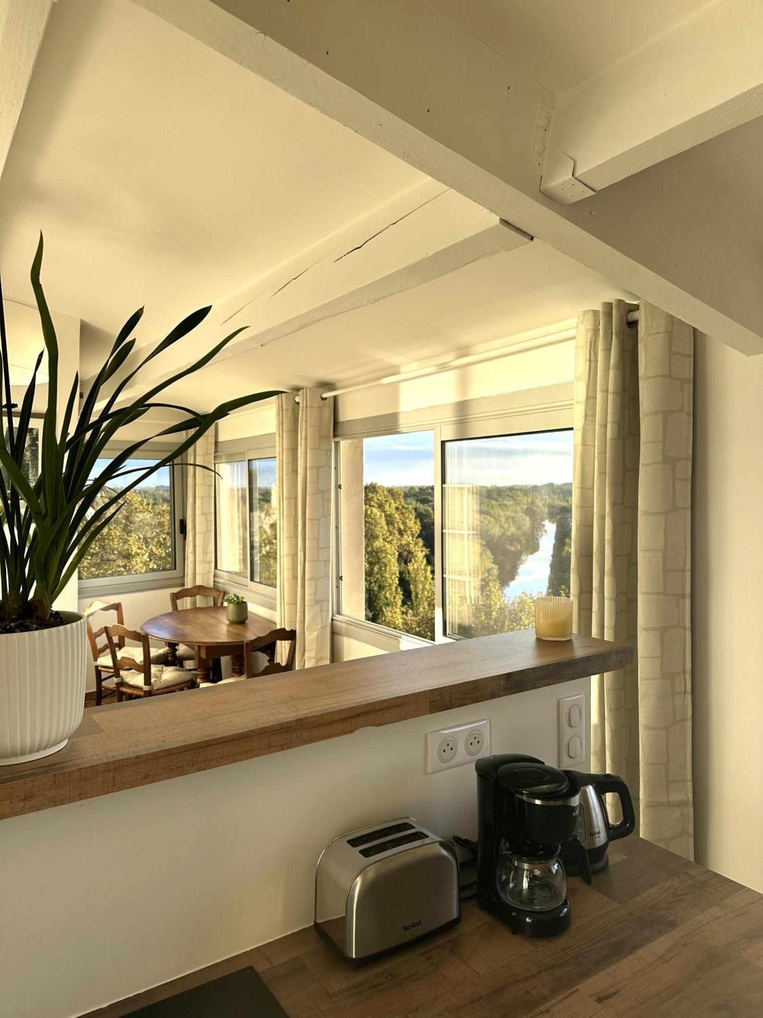 Charmante Petite Maison Avec Vue Panoramique, En Centre Historique, Proche D'Avignon, Ancienne, Renovee, Climatisee, Terrasse, Parking Public Gratuit Вильнёв-ле-Авиньон Экстерьер фото